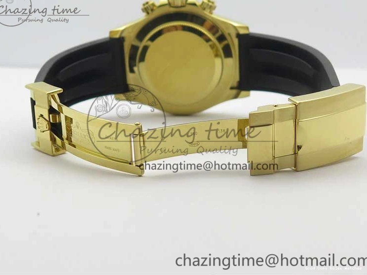 Best AAA Replica Sites YG (Free Black Noob V3 Edition SS Best Strap Strap) Dial Vibrant Daytona YG 116518 904L Plated Extra on 3208 Rubber 1:1 Black SA4130 Case 0117